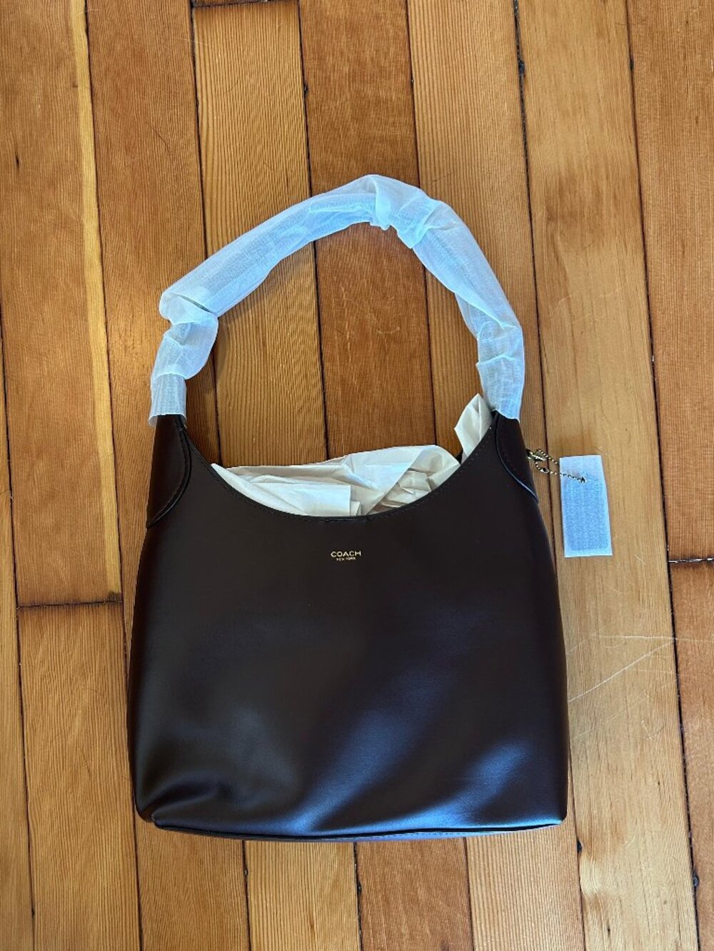 Coach Brooklyn Shoulder Bag 28 Maple - NWT w/ Dust Bag - Picture 5 of 8